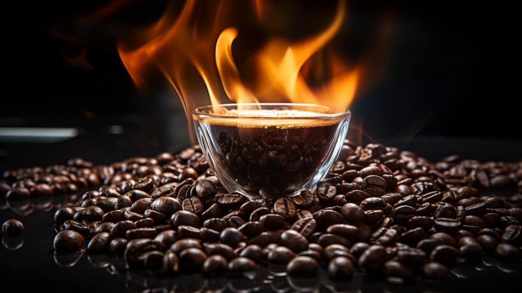 Ndulge in the distinct smoky notes of our fire roasted coffee, a treat for coffee lovers everywhere