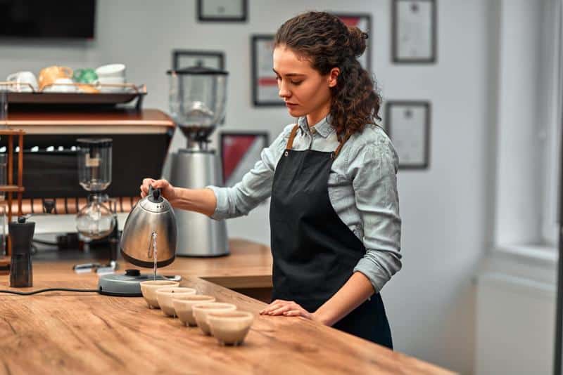 Refreshing and energizing functional coffee for a productive morning boost