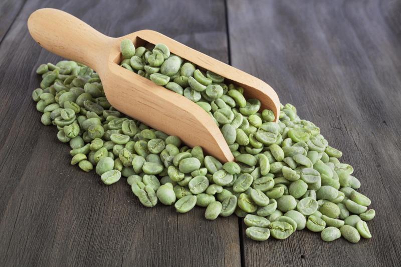 Green coffee beans