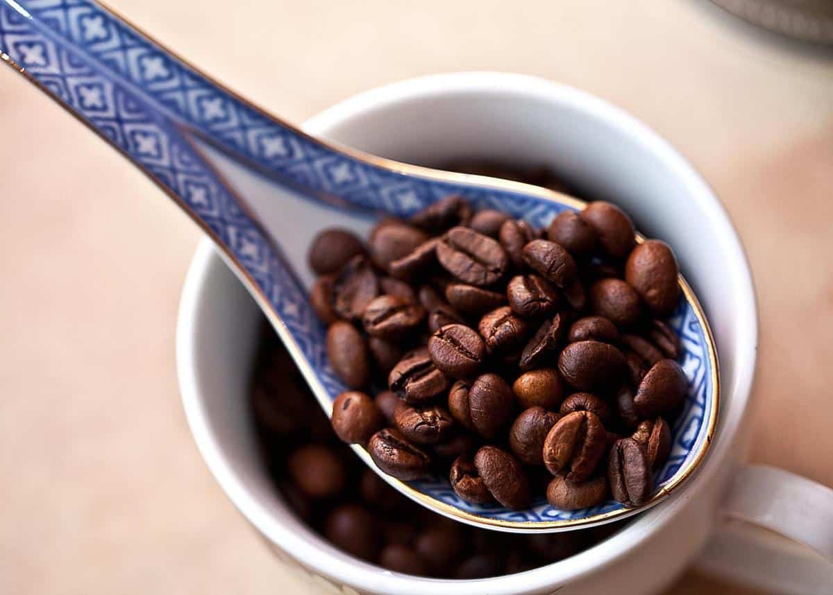 A bag of premium liberca beans, perfect for coffee enthusiasts seeking a bold and full-bodied experience