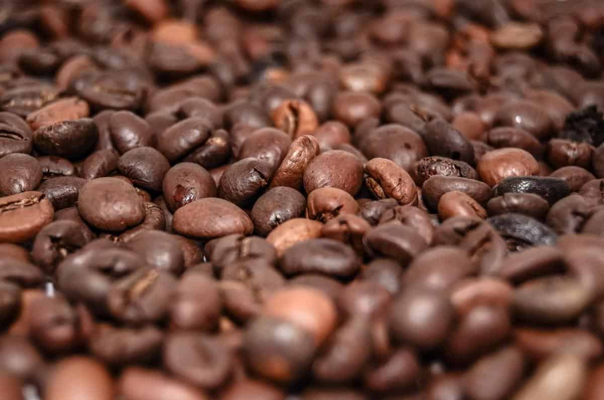 A freshly brewed cup of light coffee on a wooden table