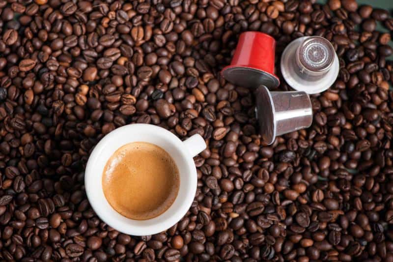Espresso coffee pods
